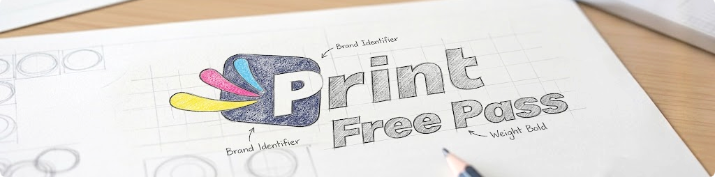 Print Free Pass 브랜드 스케치
